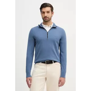 BOSS Orange pulover din amestec de lână culoarea negru, light, 50527585 imagine