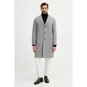 Sisley haină din amestec de lână culoarea gri, 2UHZSN044 imagine