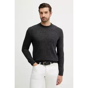 Sisley pulover din amestec de lână culoarea gri, light, 18AYS104L imagine