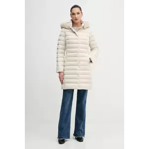 Geox geacă de puf BETTANIE culoarea bej, de iarnă, W5626H T3122 imagine