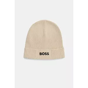 BOSS Green căciulă de lână BOSS GREEN culoarea alb, 50499423 imagine