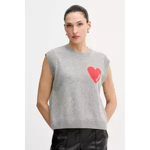 FROM FUTURE pulover culoarea bleumarin, light, WPS01303 imagine