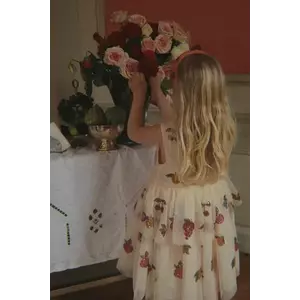 Konges Sløjd rochie fete YVONNE FAIRY DRESS culoarea bej, mini, evazați, KS104471 imagine