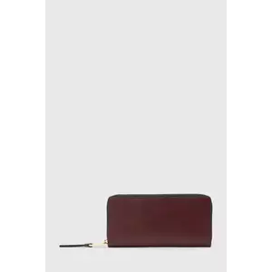 AllSaints portofel de piele TRAVEL culoarea rosu, W276XD imagine