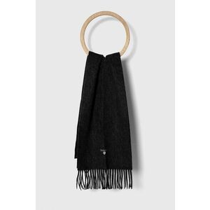 Barbour eșarfă de lână culoarea gri, uni, USC0008 imagine