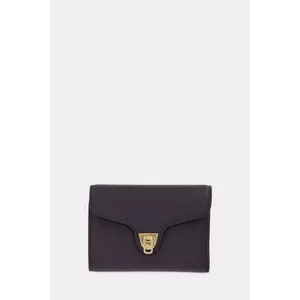 Coccinelle portofel de piele culoarea rosu imagine