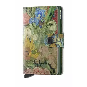 Secrid portofel de piele Miniwallet Art Almond Blossom imagine