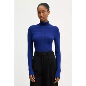 Morgan pulover MENTOS.M culoarea gri, cu guler, MENTOS.M imagine