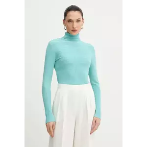 Morgan pulover MENTOS.M culoarea gri, cu guler, MENTOS.M imagine