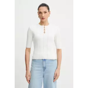 Morgan pulover culoarea alb, light, MADIN imagine
