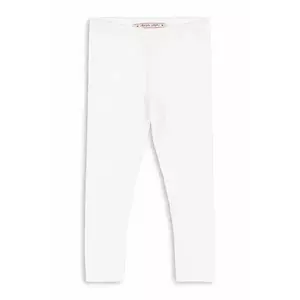 Konges Sløjd leggins copii LOLA PANTS GRS culoarea alb, uni, KS104340 imagine