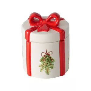 Boltze recipient cu capac Noelle 13 x 10 cm imagine