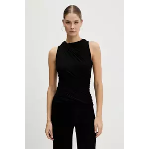 Rick Owens Lilies bluză din cașmir Luna culoarea negru, uni, LI02E3109.JBWS imagine