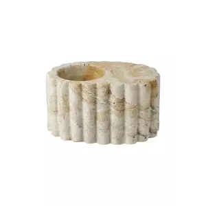 House Nordic sfeșnic decorativ 10, 5 x 6 cm culoarea bej imagine