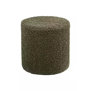 House Nordic scaun de puf Ejby 34 x 36 cm culoarea verde imagine