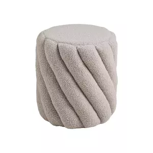 House Nordic scaun de puf Sana 38 x 40 cm culoarea bej imagine