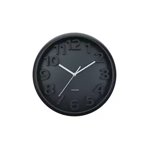 Karlsson ceas de perete Elevated Classic 33, 5 cm culoarea negru imagine