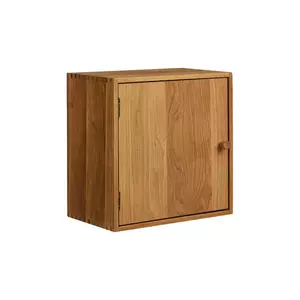 House Nordic raft de perete Townsville 18 x 30 x 30 cm culoarea maro imagine