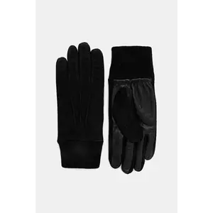 Marc O'Polo mănuși de piele culoarea negru, 530813804054 imagine