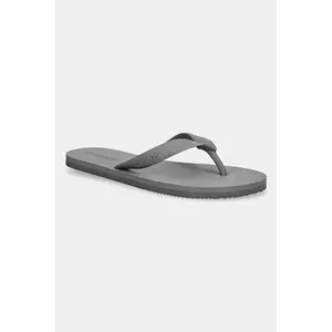 adidas șlapi Keitaki Alpha culoarea gri, cu toc plat, JR1150 imagine