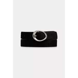 La Mania curea de piele culoarea negru imagine