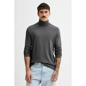 Marc O'Polo mânecă lungă cu lână culoarea gri, uni, 530203252088 imagine