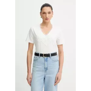 Morgan tricou culoarea alb, DOMASKA imagine