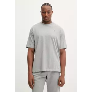 Hummel tricou din bumbac culoarea gri, uni, 230780 imagine