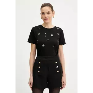 Morgan tricou culoarea negru, DGAME imagine