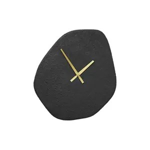 House Nordic ceas de perete Vienna 38 x 45 cm culoarea negru imagine