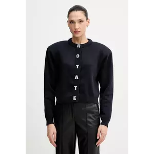 Rotate cardigan culoarea bleumarin, 1138542318 imagine