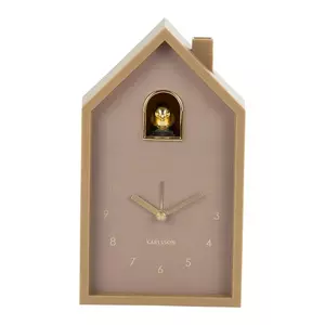 Karlsson ceas cu alarmă Modern Cuckoo 20 cm culoarea bej imagine