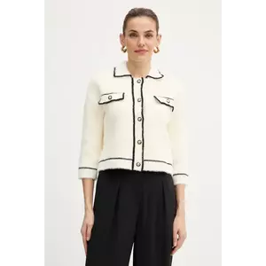 Morgan pulover culoarea bej, MCLAIRE imagine