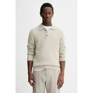 Marc O'Polo pulover din amestec de lână culoarea bej, light, 530506660390 imagine