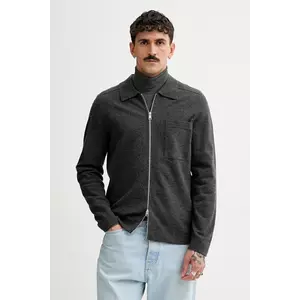 Marc O'Polo cardigan din amestec de lână culoarea gri, 530515361154 imagine
