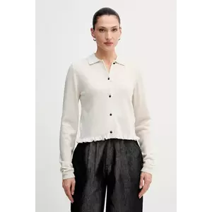 Rotate cardigan din lână culoarea gri, light, 1154641472 imagine