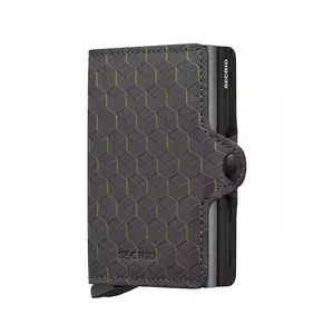 Secrid portofel de piele OPTICAL culoarea gri imagine