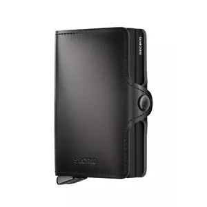 Secrid portofel de piele DUSK culoarea negru imagine