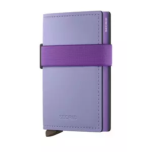 Secrid portofel de piele MATTE culoarea violet imagine