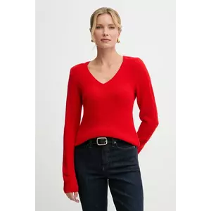 Morgan pulover din amestec de lână de alpaca culoarea roșu, light, MCHEPA imagine