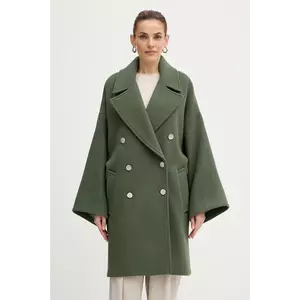 MAX&Co. haină din amestec de lână culoarea verde, 2526086114200 imagine