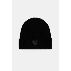 AllSaints pălărie din amestec de lână culoarea negru, 29ASWC531285 imagine