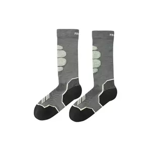 Reima șosete de lână pentru copii Atleetti culoare gri 5300316A imagine