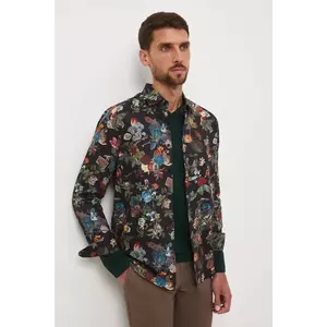 Medicine camasa din bumbac cu guler clasic, regular imagine