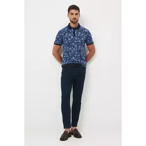 Medicine tricou polo culoarea albastru marin, modelator imagine