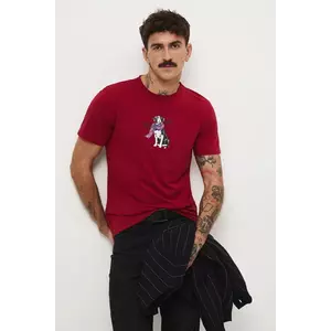 Medicine tricou culoarea rosu, cu imprimeu imagine