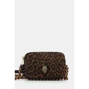 Kurt Geiger London poșetă de piele KENSINGTON culoarea maro, 9321135289 imagine