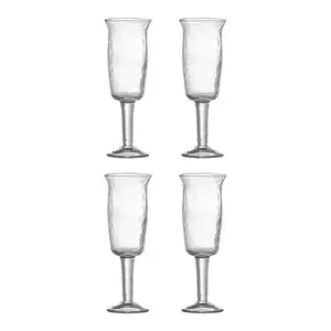 Bloomingville set de pahare de vin Asha 125 ml 4-pack culoarea transparent imagine