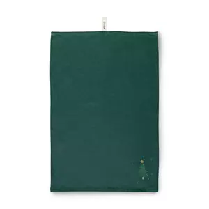 Juna prosop de bucătărie de Crăciun Christmas Fable Tea 50 x 70 cm culoarea verde imagine