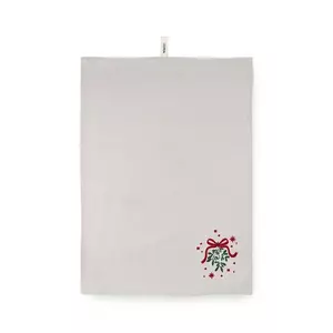 Juna prosop de bucătărie de Crăciun Christmas Fable Tea 50 x 70 cm culoarea bej imagine